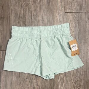 Asics Light Green Women's Athletic Shorts